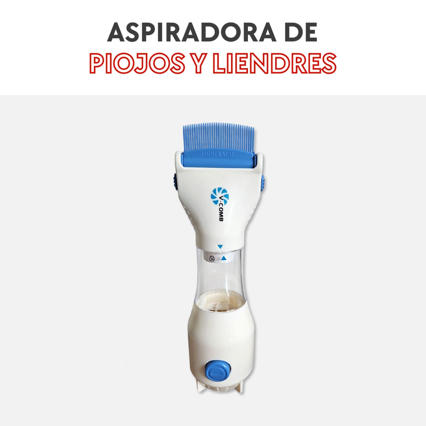 Aspiradora de piojos y liendres