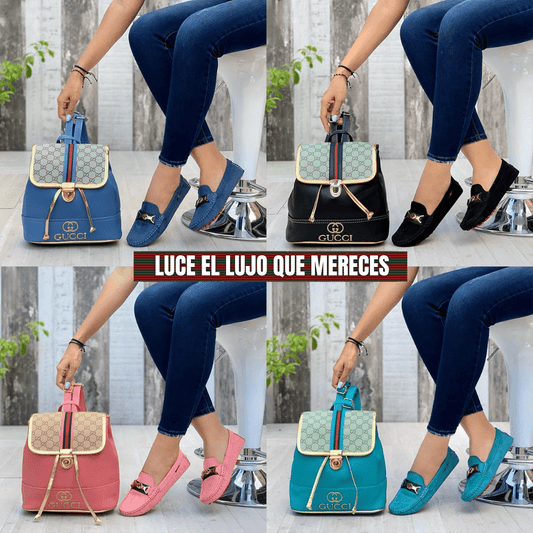 Combo Mocasin Dama (Morral + Mocasin)  - [ULTIMAS UNIDADES DISPONIBLES]
