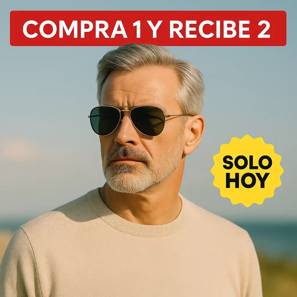Compra 1 y Recibe 2 – Gafas Aviator Classic