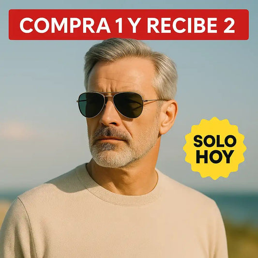 Compra 1 y Recibe 2 – Gafas Aviator Classic