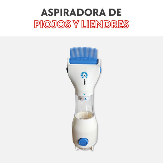 Aspiradora de piojos y liendres
