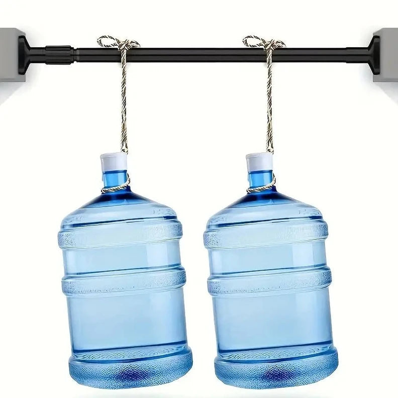 StrongFit – Barra Retráctil Multiusos Segura Y Súper Resistente